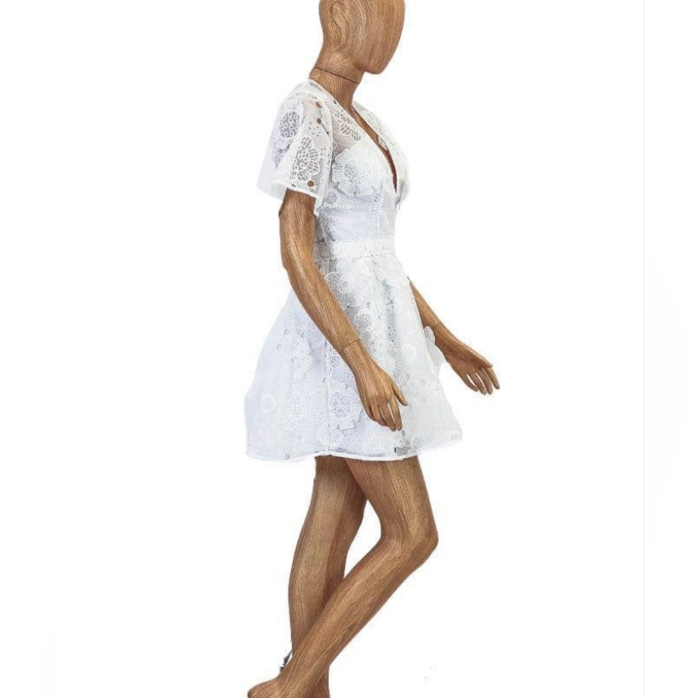 Talulah Floral Overlay Dress